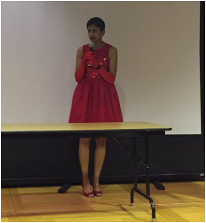 preaching-in-red-dress